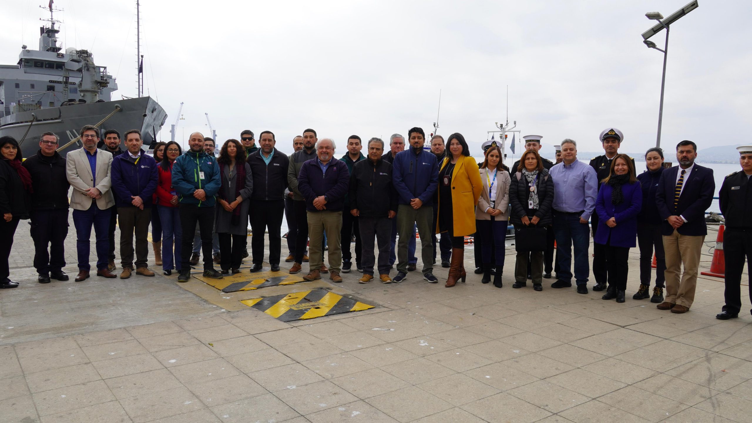 Actores logísticos Región Coquimbo y Programa Desarrollo Logístico celebran inicio VUMAR